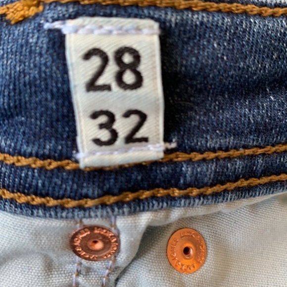 Jack and Jones Blue Skinny Liam Jeans - Picture 12 of 12